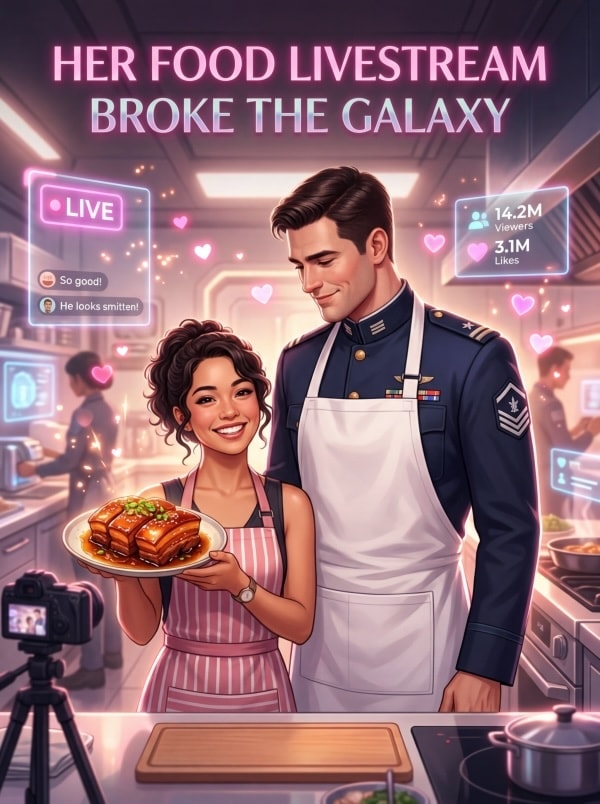 Her Food Livestream Broke the Galaxy